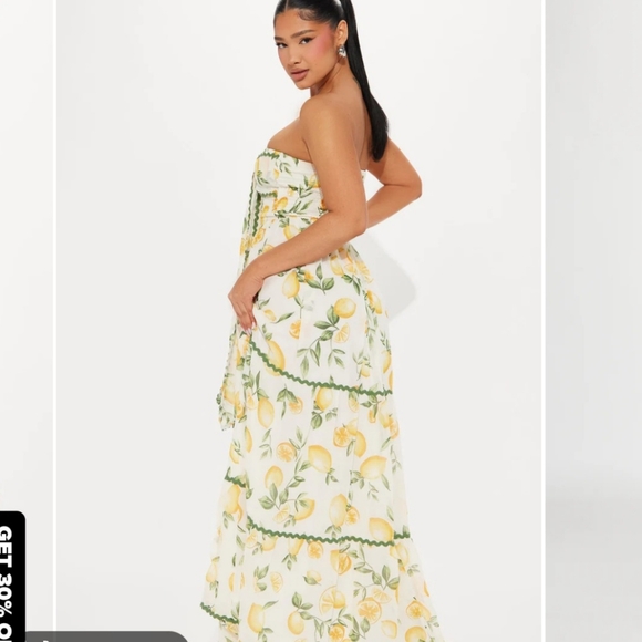 Selena Chiffon Maxi Dress - Picture 2 of 3